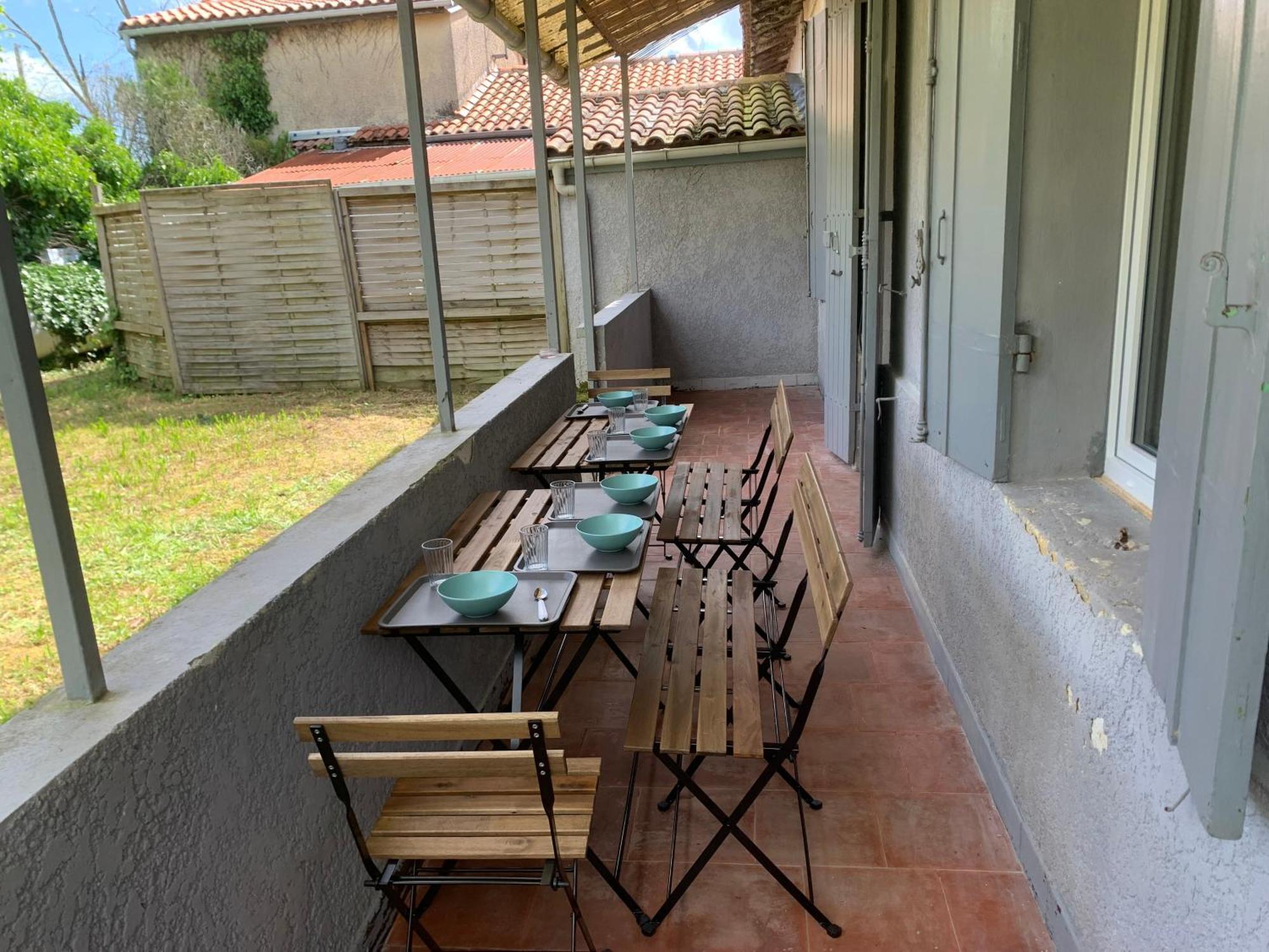 Jolie Medocaine Avec Jardin Saint-Estèphe Exterior foto